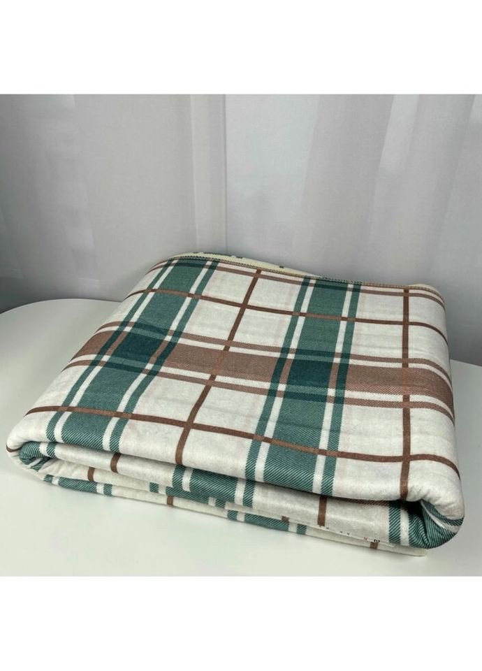 Электропростынь с двумя зонами 155x170 двуспальная с цветным рисунком Турция байка 54952 Lux (317733347)