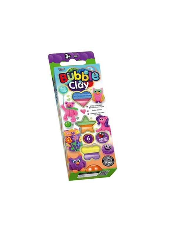 Набір творчої творчості 7995DT "Bubble Clay" BBC-01-01U,02U укр Вид 2 Danko Toys (334153479)