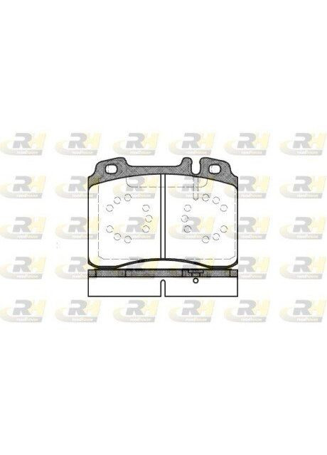 Тормозные колодки дисковые Roadhouse (364976281)