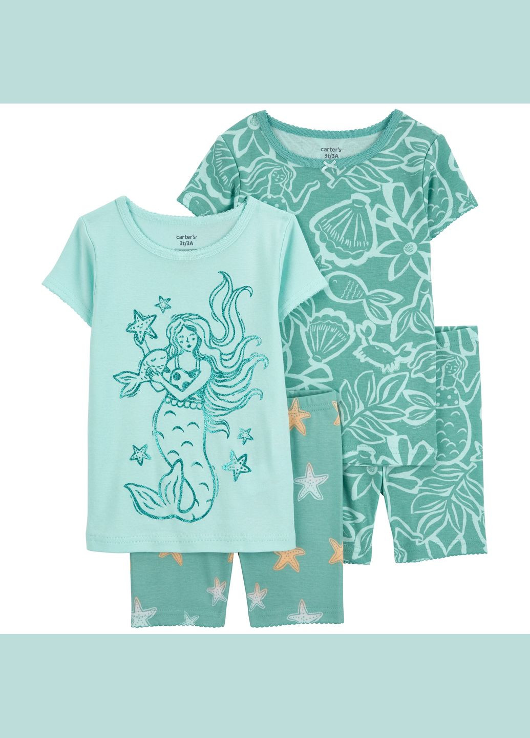 Комбинированная комплект пижам 2в1 для девочки 76-81 см (1q515110_) Carter's