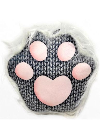 Мягкая игрушка "Лапка" 32 см (мохнатая с принтом) Копиця (365654662)