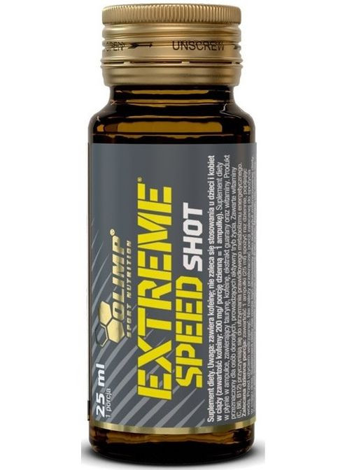 Olimp Nutrition Extreme Speed Shot СТЕКЛО БЛОК 9 х 25 ml Olimp Sport Nutrition (292285397)