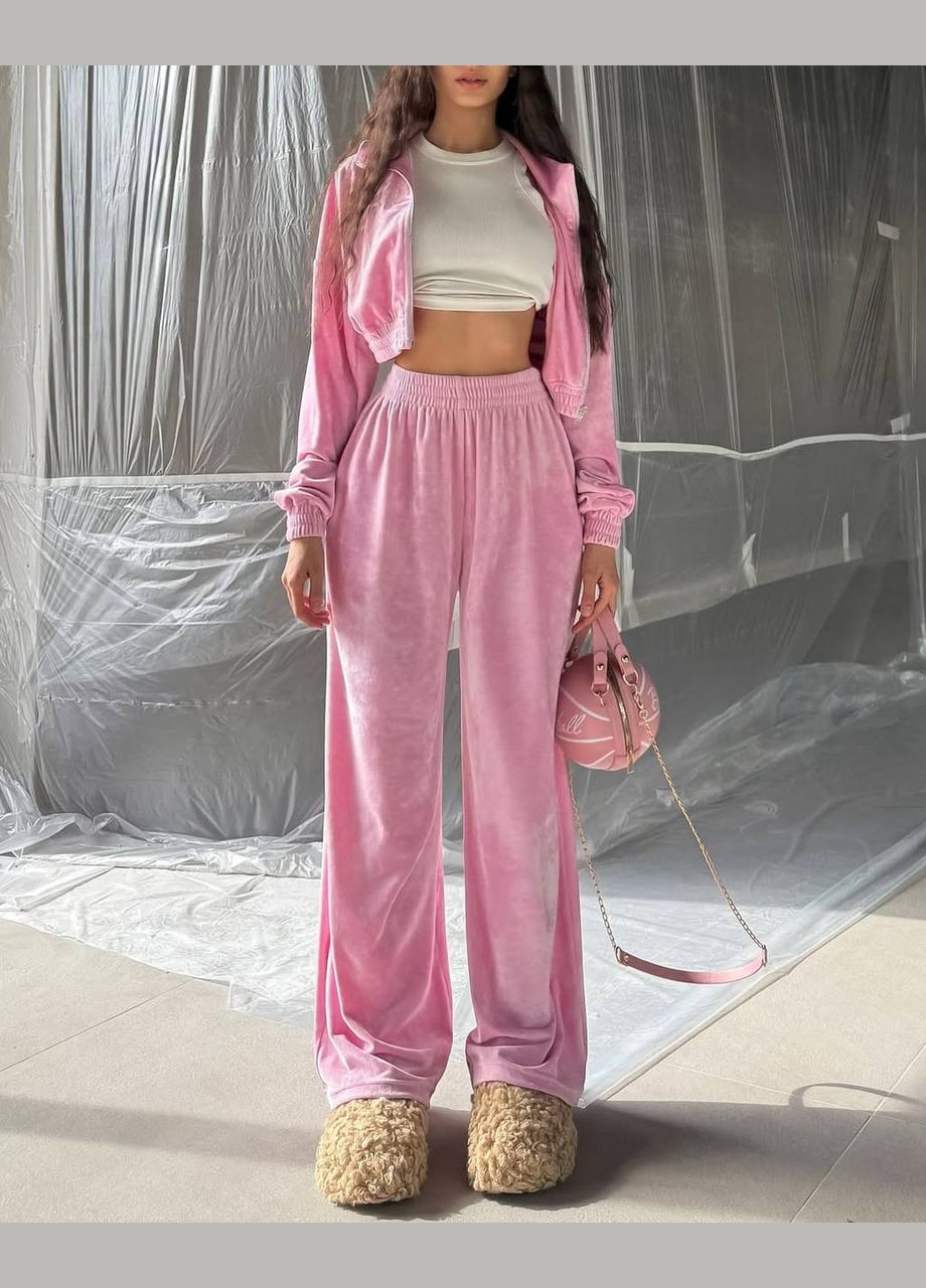 Велюровый костюм с вышивкой Adelante (331605347)