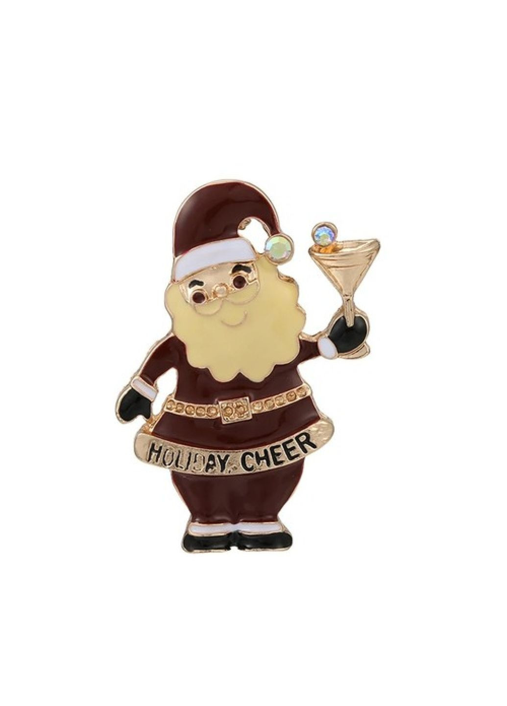 Брошь Merry Christmas and Happy New Year (8193) Dobroznak (366963073)