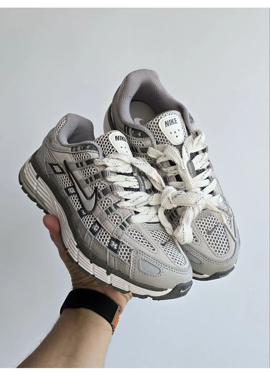 Серые всесезонные nike p-6000 • grey • Vakko