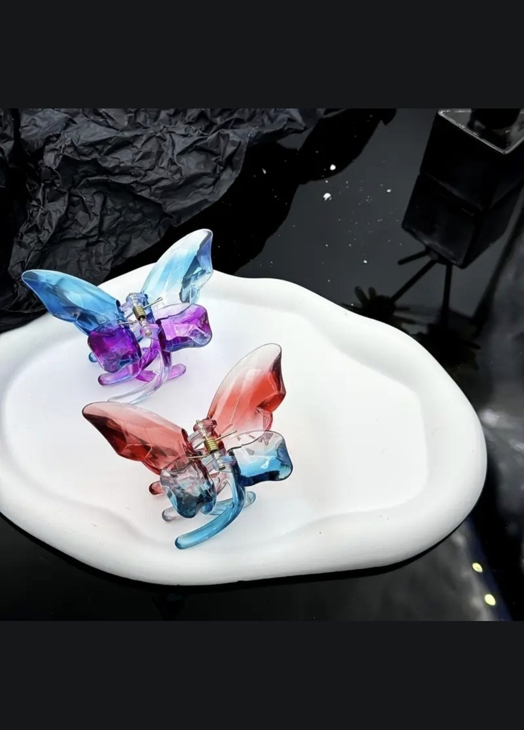 Заколка-крабик бабочка China (345751504)