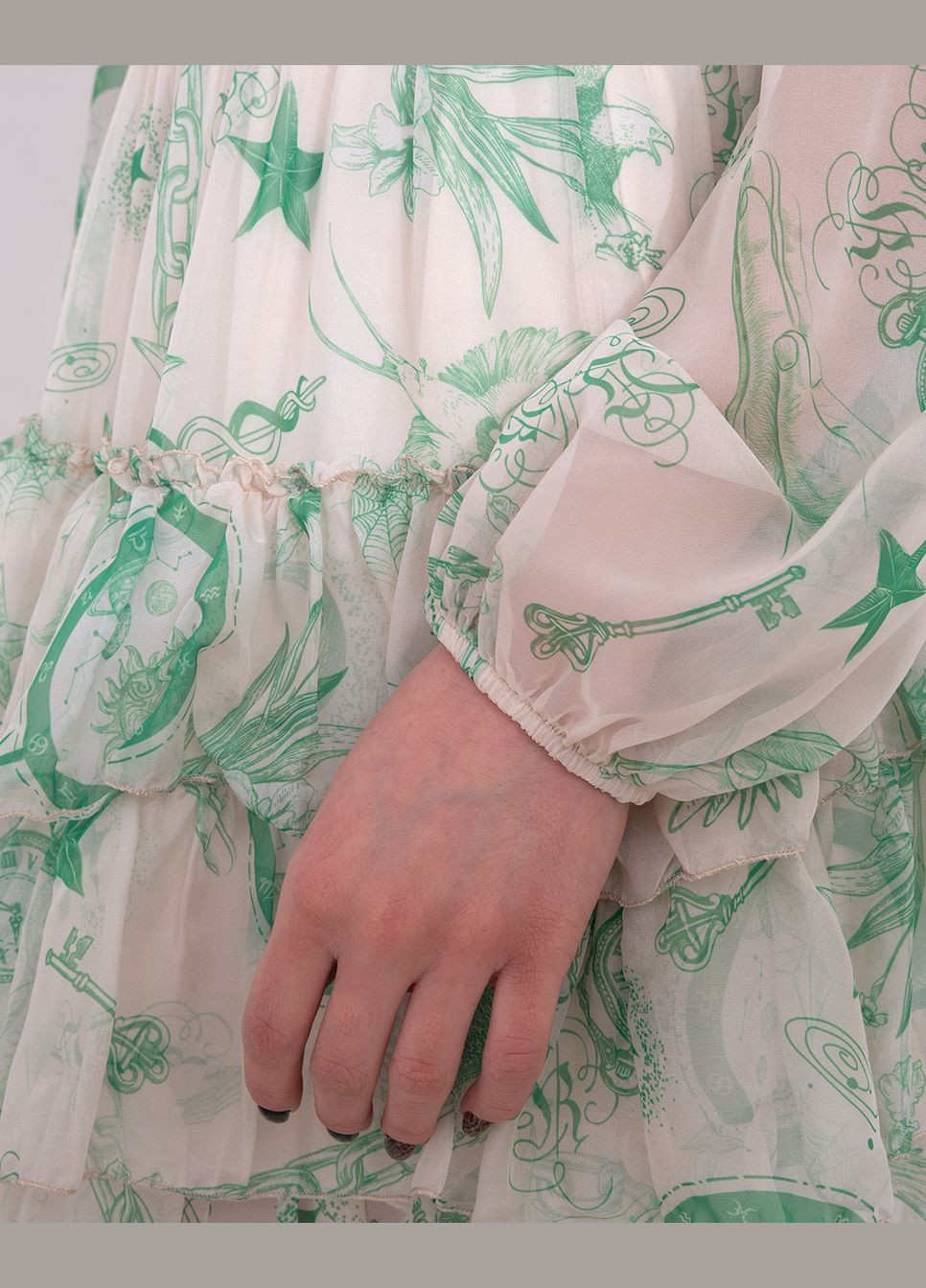 Зеленое платье женское Joleen