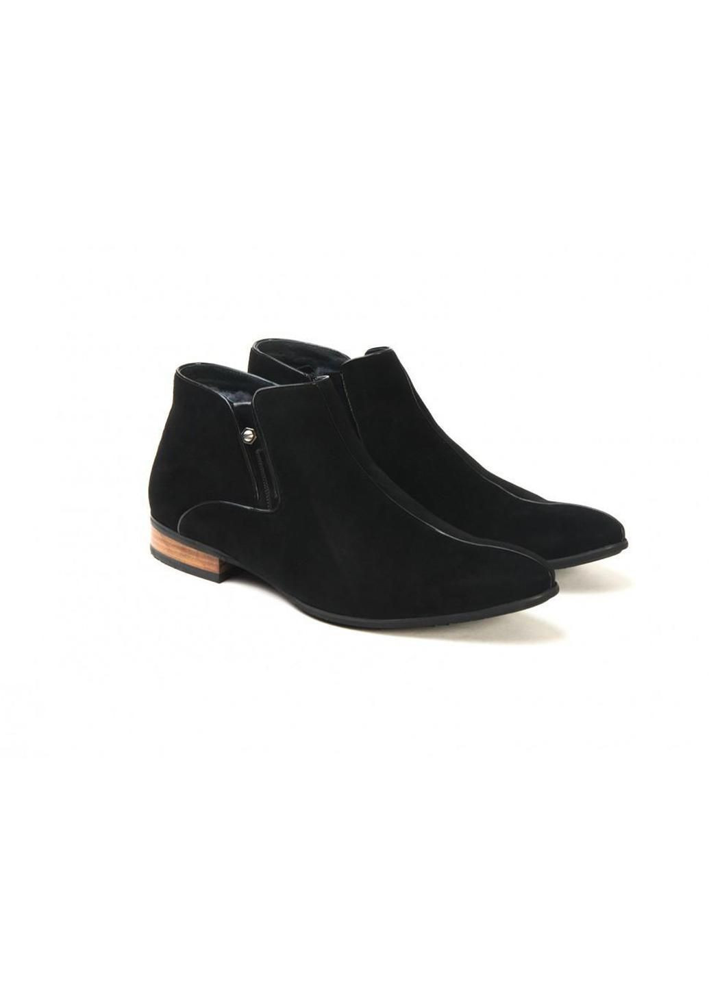 Черные зимние ботинки 7124487 цвет черный Carlo Delari