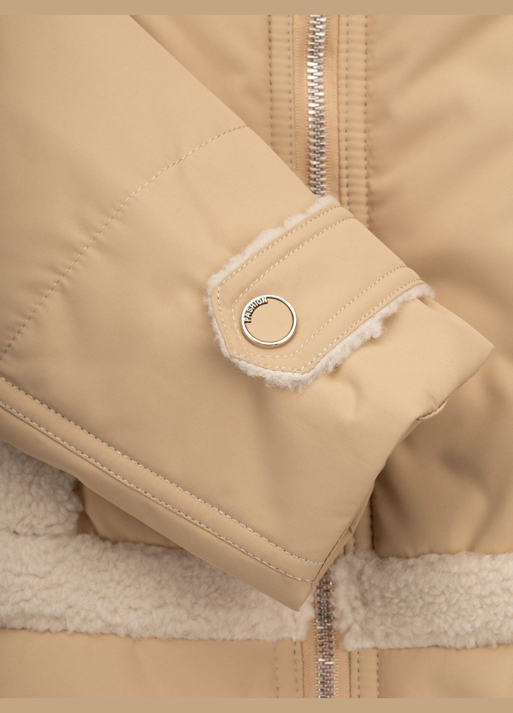 Бежева демісезонна куртка для дівчинки bm-910 152 см (2000990260482d) shop (2000990260482) No Brand