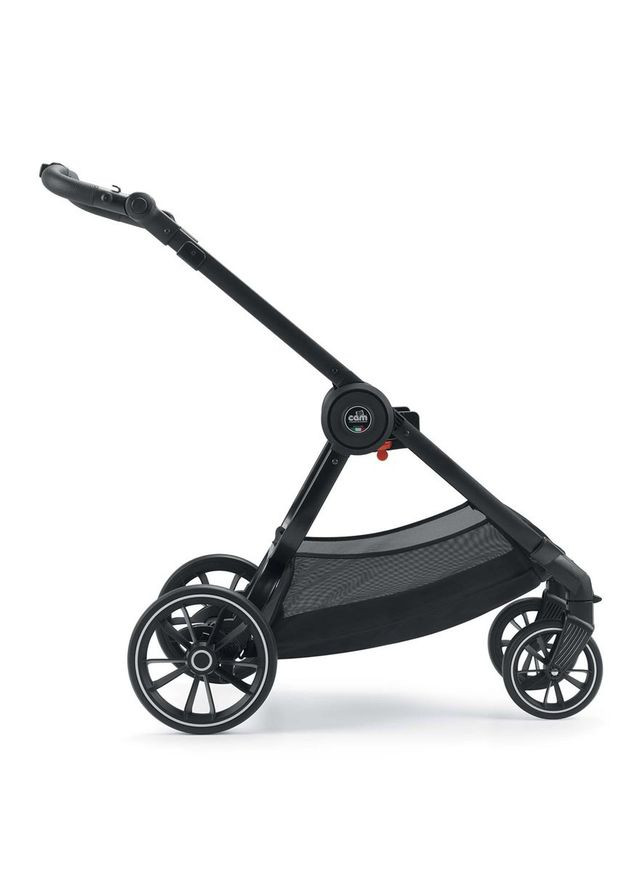 Коляска 2 в 1 TECHNO SOUL, черная рама, цвет черный (805T/V90/970/500K) CAM (307836310)