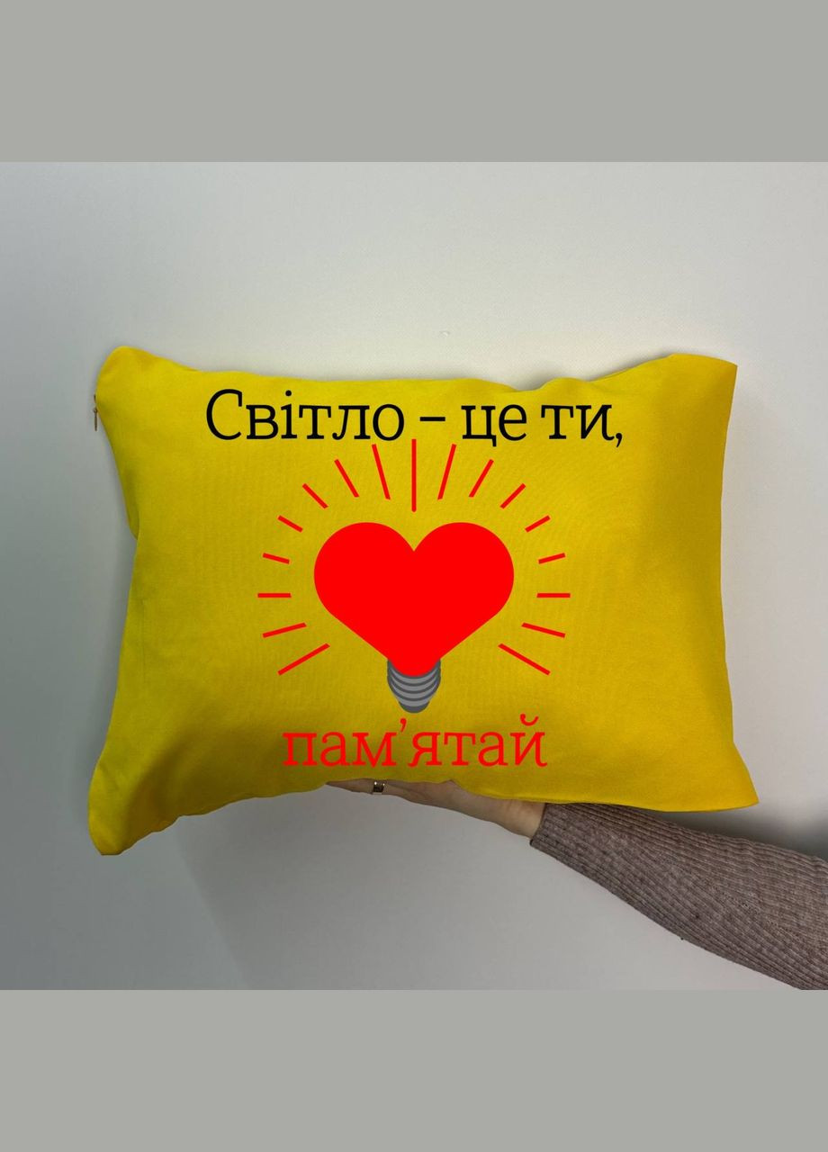 Подушка с принтом габардиновая От Святого Николая, красная 35х35 (1428) Hand Made (350942202)