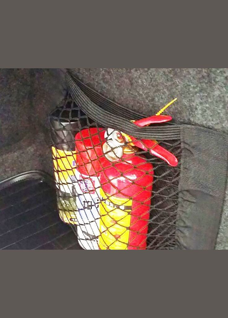 Сетка карман в багажник автомобиля на липучке 50 х 35 см (4343252242) Icar (349843532)