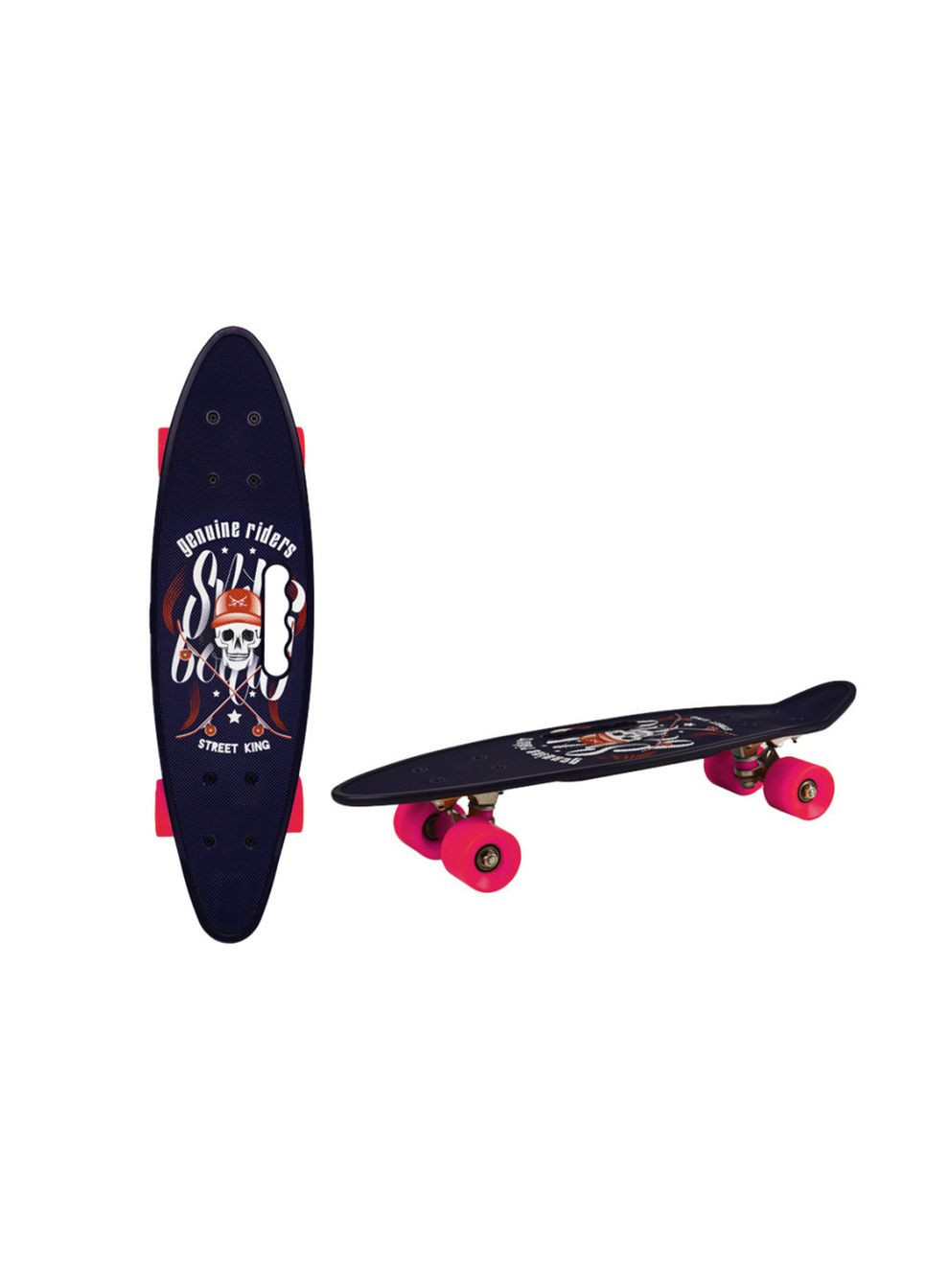 Пенни борд 24" SC20514 PU колеса, с ручкой Розовый Bambi (365642214)