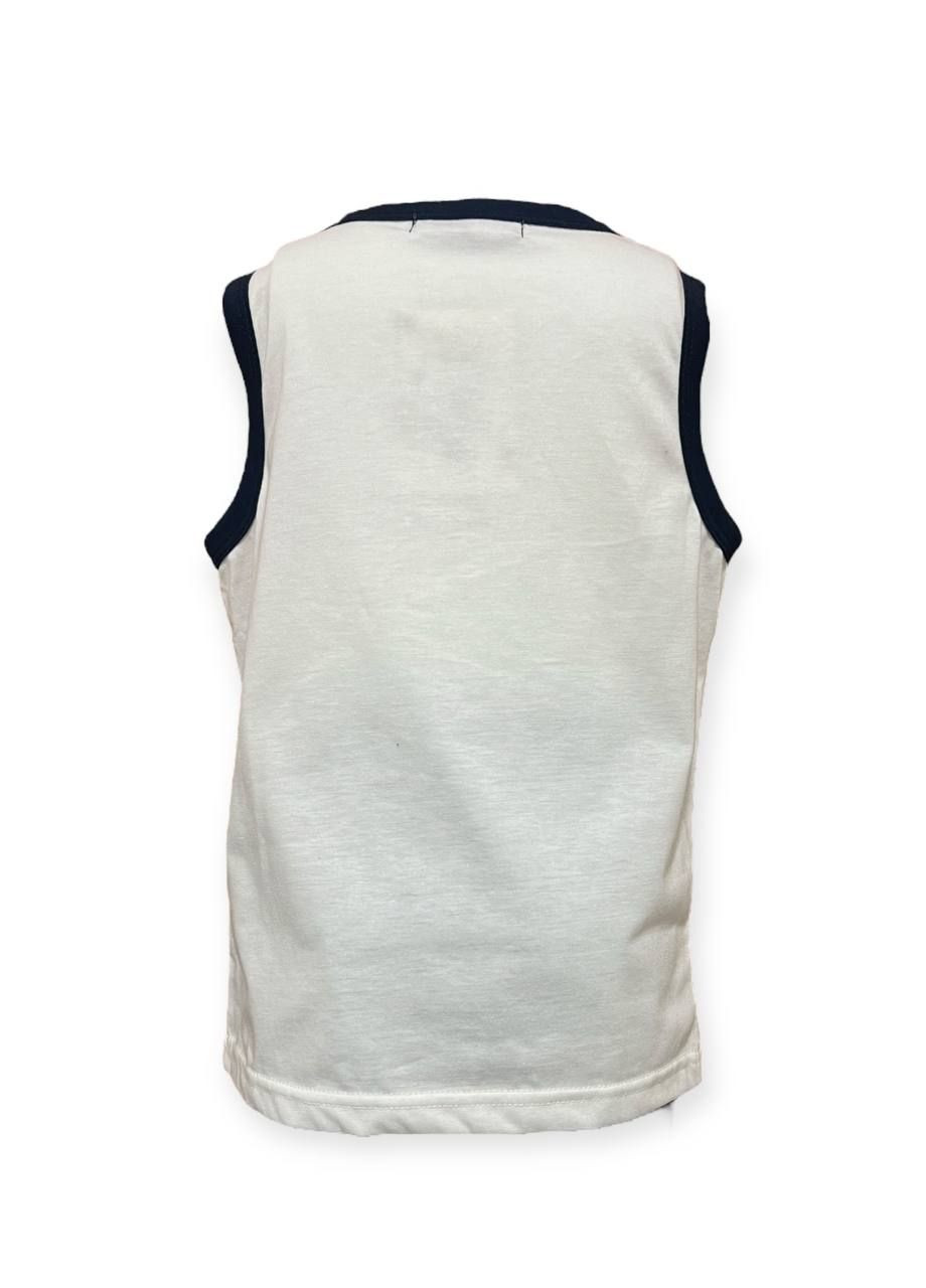 Темно-синій літній костюм(майка+шорти) wn1674 темно-синій Azur Gang