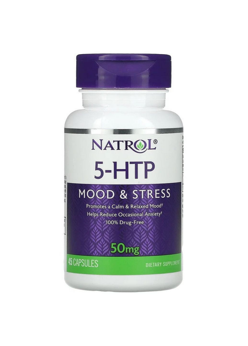 Амінокислота 5-HTP 50 mg, 45 капсул Natrol (315872986)