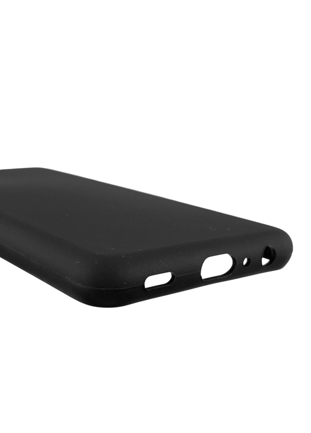 Чохол для Galaxy M32 4G (SM-M325F) силіконовий з мікрофіброю нековзний на самсунг м32 4г чорний Samsung (366385735)