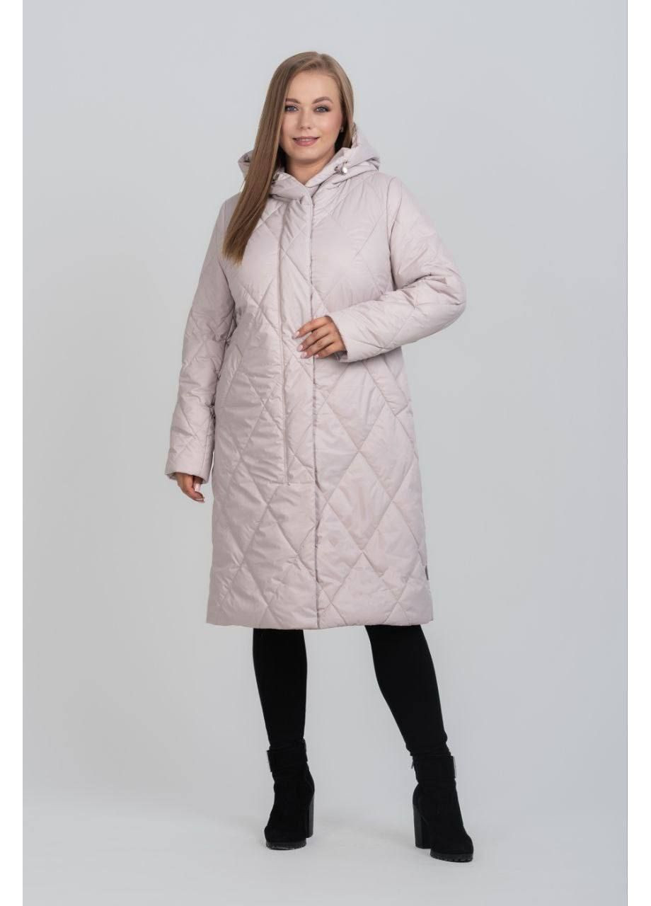 Пудрове зимнє Зимове жіноче пальто великого розміру SK