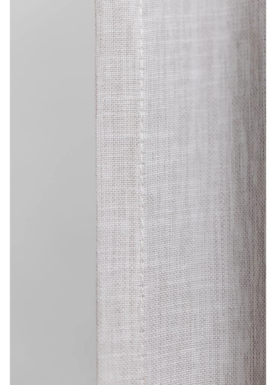 Льняная тюль 2м х от 2,5м до 3м HYGG (370598660)