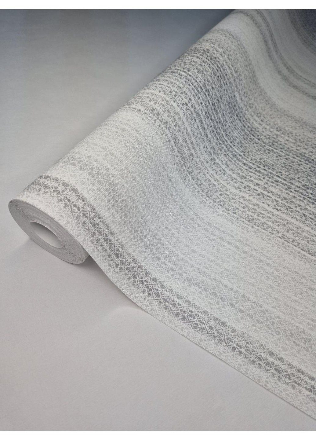 Обои виниловые 10.05 × 1.06 м 1032362, серые в полоску для спальни, гостиной, кабинета MARBURG (339111360)