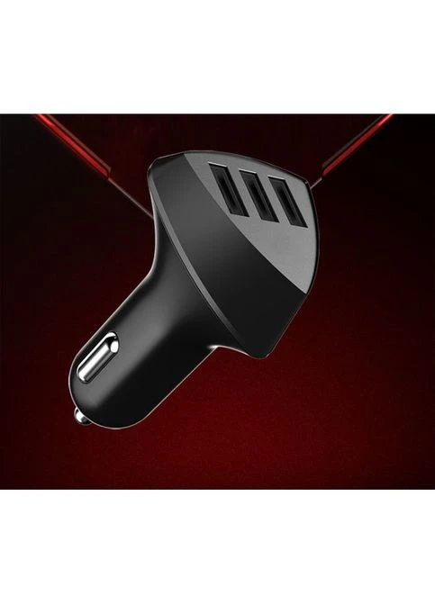 Зарядний пристрій (CC-300-BK) XoKo CC-300 3 USB 4.2A Black (268143677)