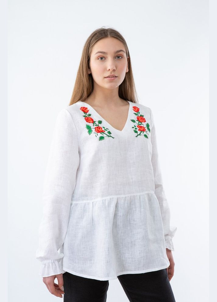 Біла блузка cornett ВОЛ