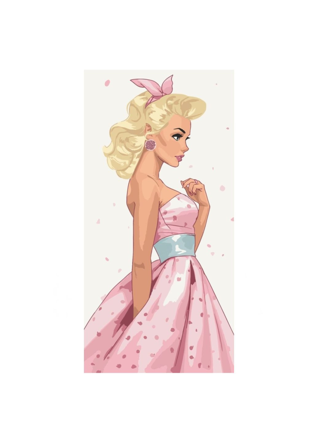 Картина по номерам "Женская нежность", 40х80 см, 10119-АС Art Craft (311225754)