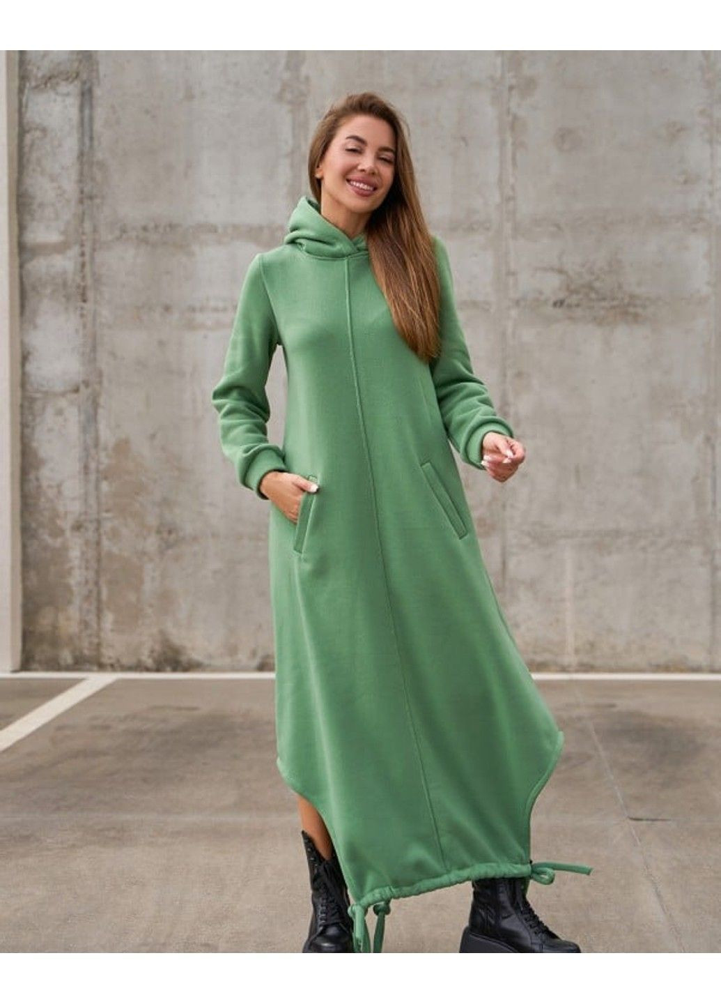 Оливковое повседневный платья 14853 оливковый ISSA PLUS