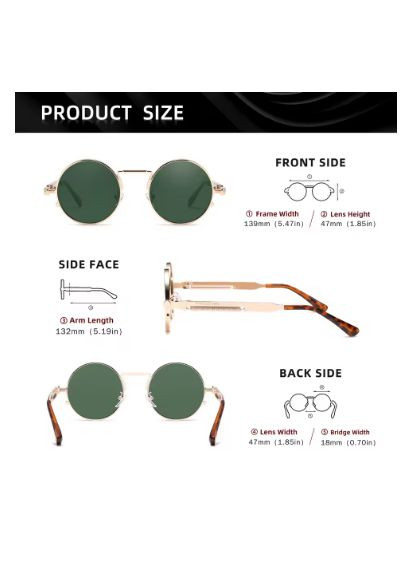 Фірмові сонцезахисні окуляри тішейди в металевій оправі з поляризованими лінзами N7579 Green KINGSEVEN (337992326)