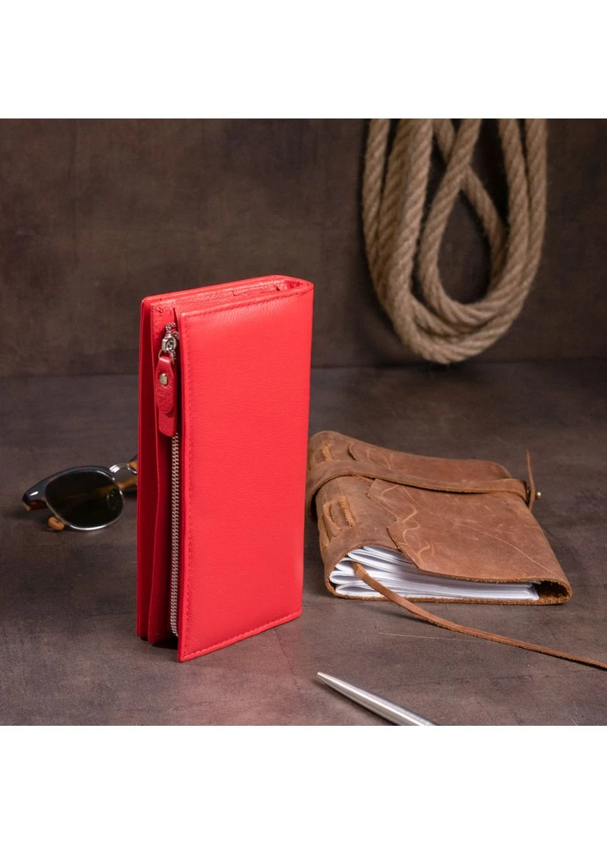 Вертикальний Гаманець Шкіряний Жіночий Seli st leather (395640755)