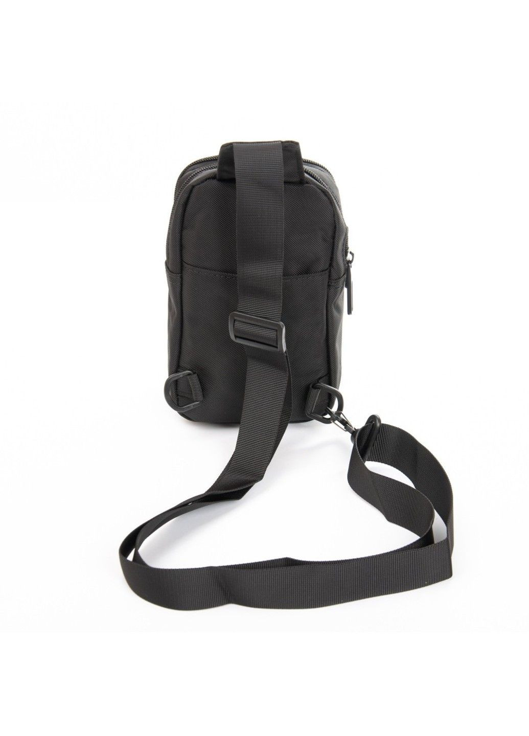 Чоловіча сумка-слінг 0929 black Lanpad (333300094)
