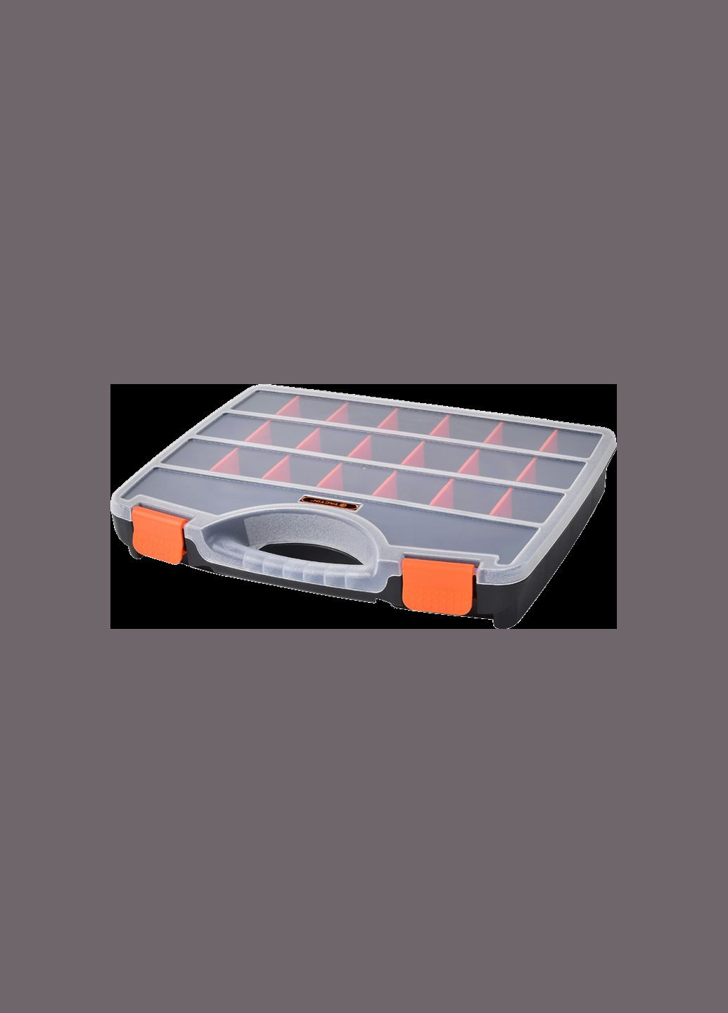 Органайзер 23 отделения 310x240x50мм прозрачная пластиковая крышка [INSBXBX01312450PT0] TACTIX (344537571)