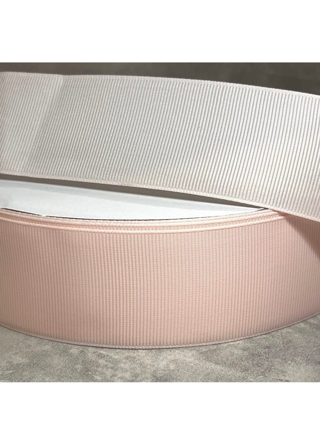 Репсовая лента 4 см, цвет розовый (пастель), арт 018900, 1 метр No Brand (352308138)