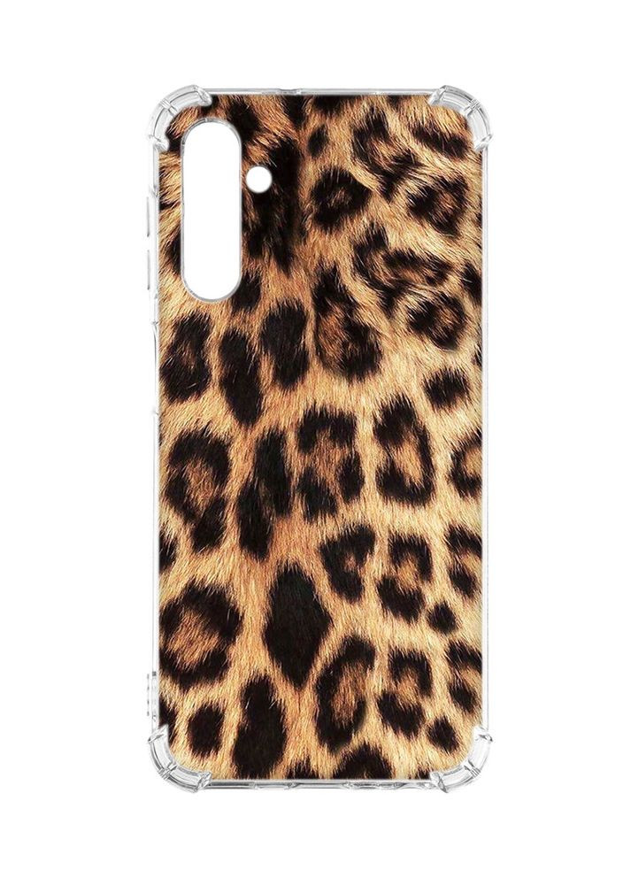 Чехол с утолщенными углами на Samsung Galaxy A24 (A245) 4G:: Леопардовый дизайн (принт 383) CASE CONTROL (360659830)