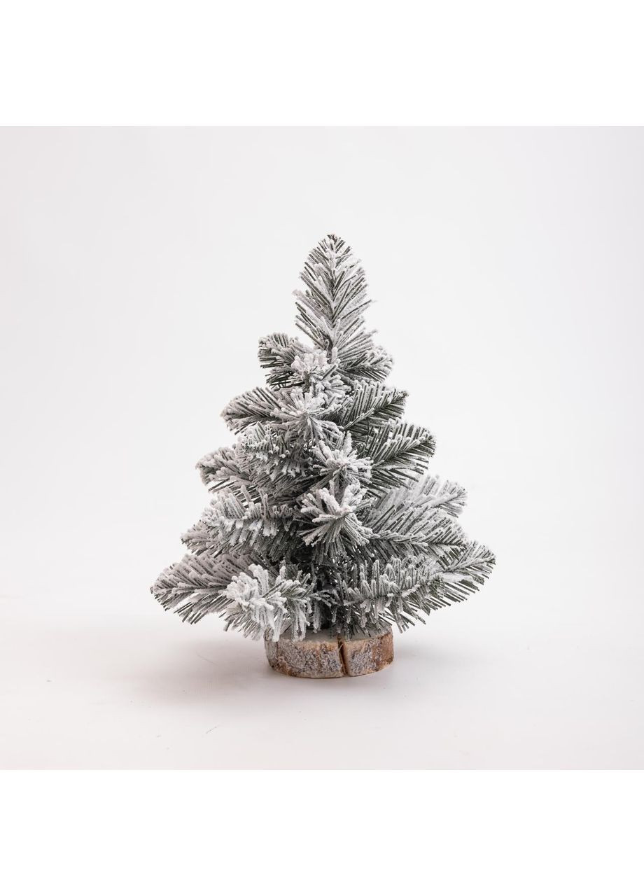 Искусственная новогодняя мини елка "Полонинская" зимняя 25 см SOK-M-04-1 LUGI (368767479)