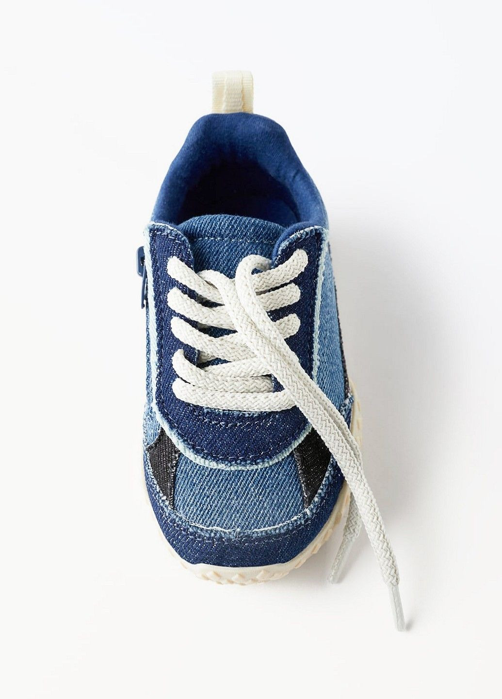 Синие демисезонные кроссовки Zara