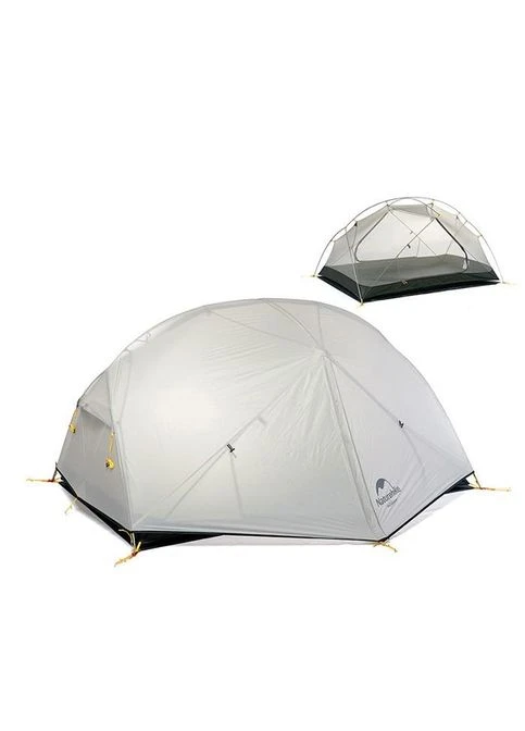 Намет надлегкий двомісний з футпринтом Mongar NH17T007-M, 20D, сiрий (A-016502) Naturehike (319158060)