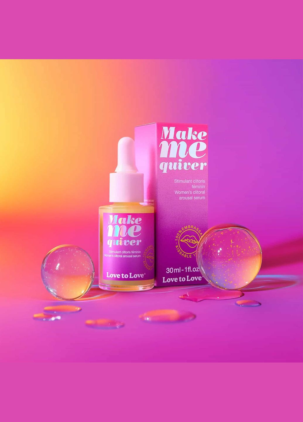 Збуджувальна сироватка для клітора Make Me Quiver 30 мл Love To Love (324835307)