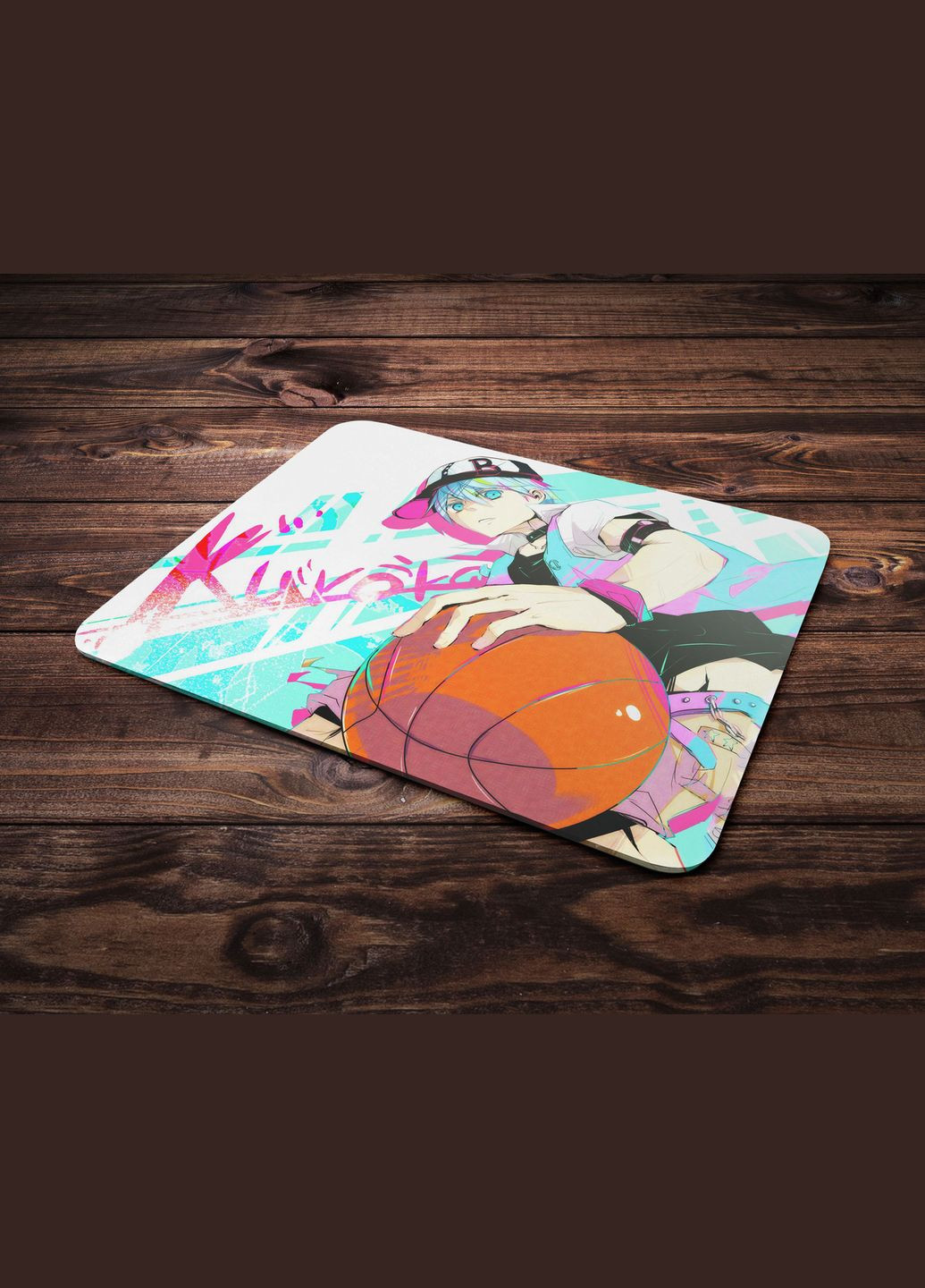 Коврик під мишку з принтом Баскетбол Куроко Kuroko no Basket-4, 24х20 см No Brand 1 (324077715)