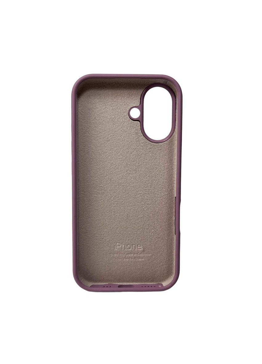 Силіконовий чохол для iPhone 16 Taro Purple No Brand (306549166)