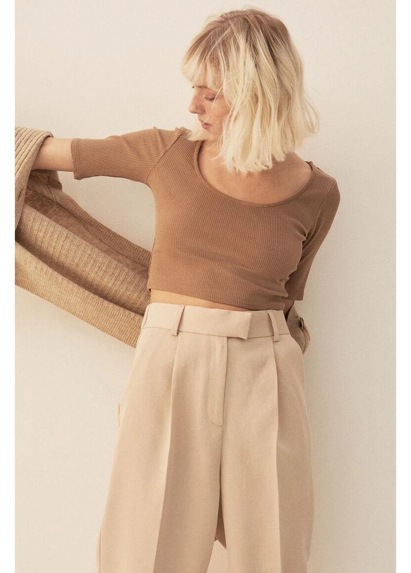Топ лето,бежевый, H&M (294757411)