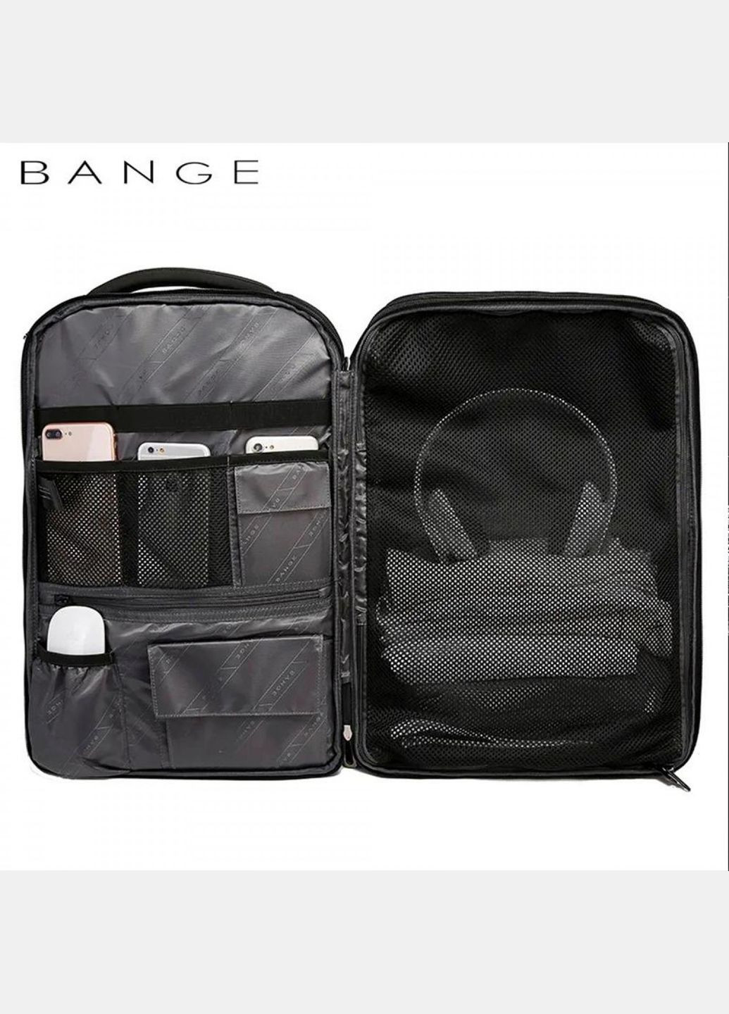 Рюкзак () 17" с USB Bange BGS7309 Black (366288910)