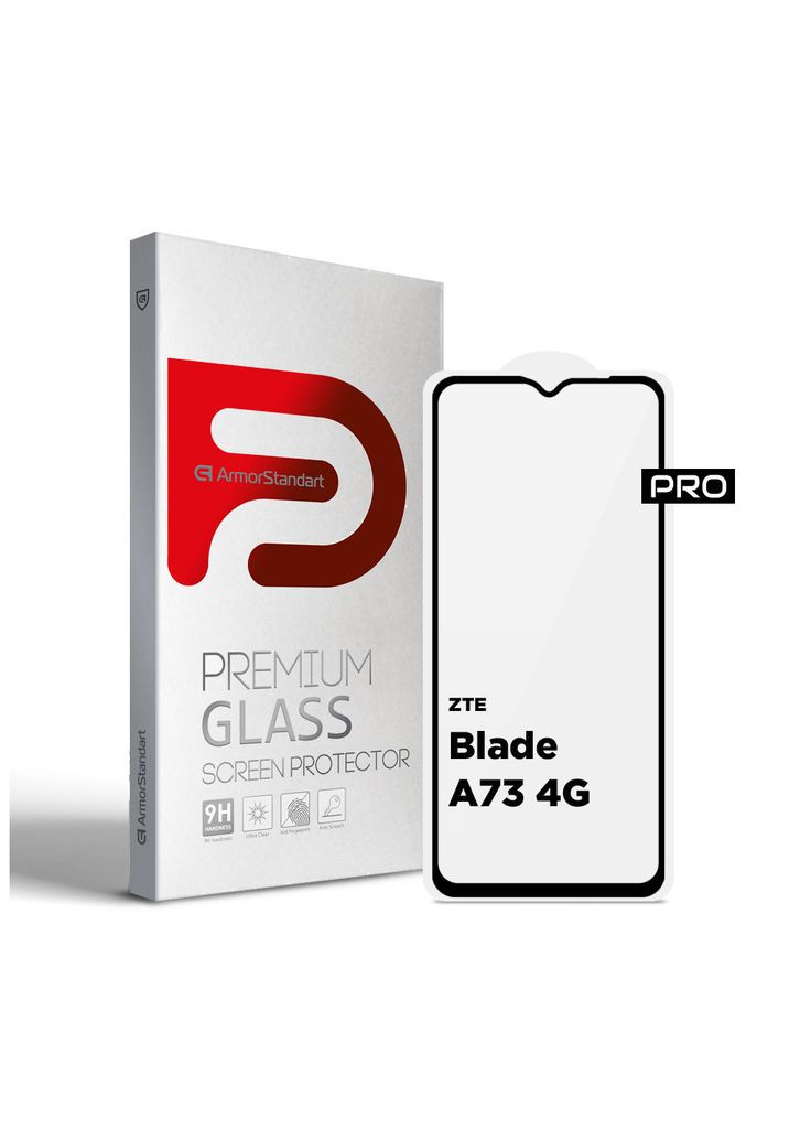 Стекло защитное (m442971) ArmorStandart Pro ZTE Blade A73 4G Black (367071120)
