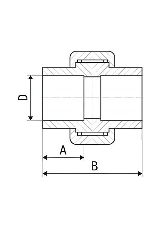 Разъемное соединение PP-r 32 x 32 мм ITAL (316095196)