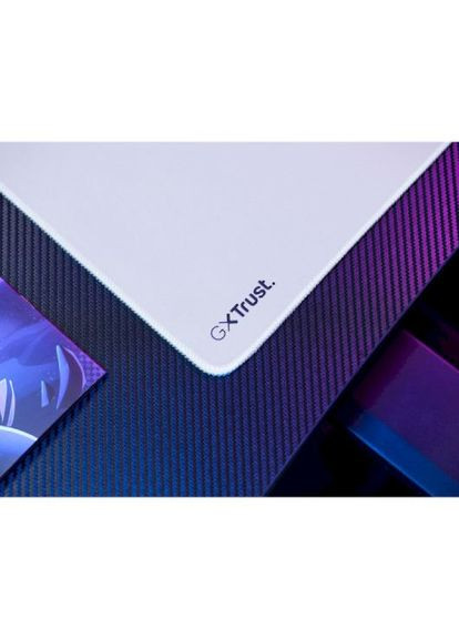 Коврик Gaming GXT 759 White (25613) Trust (345562387)