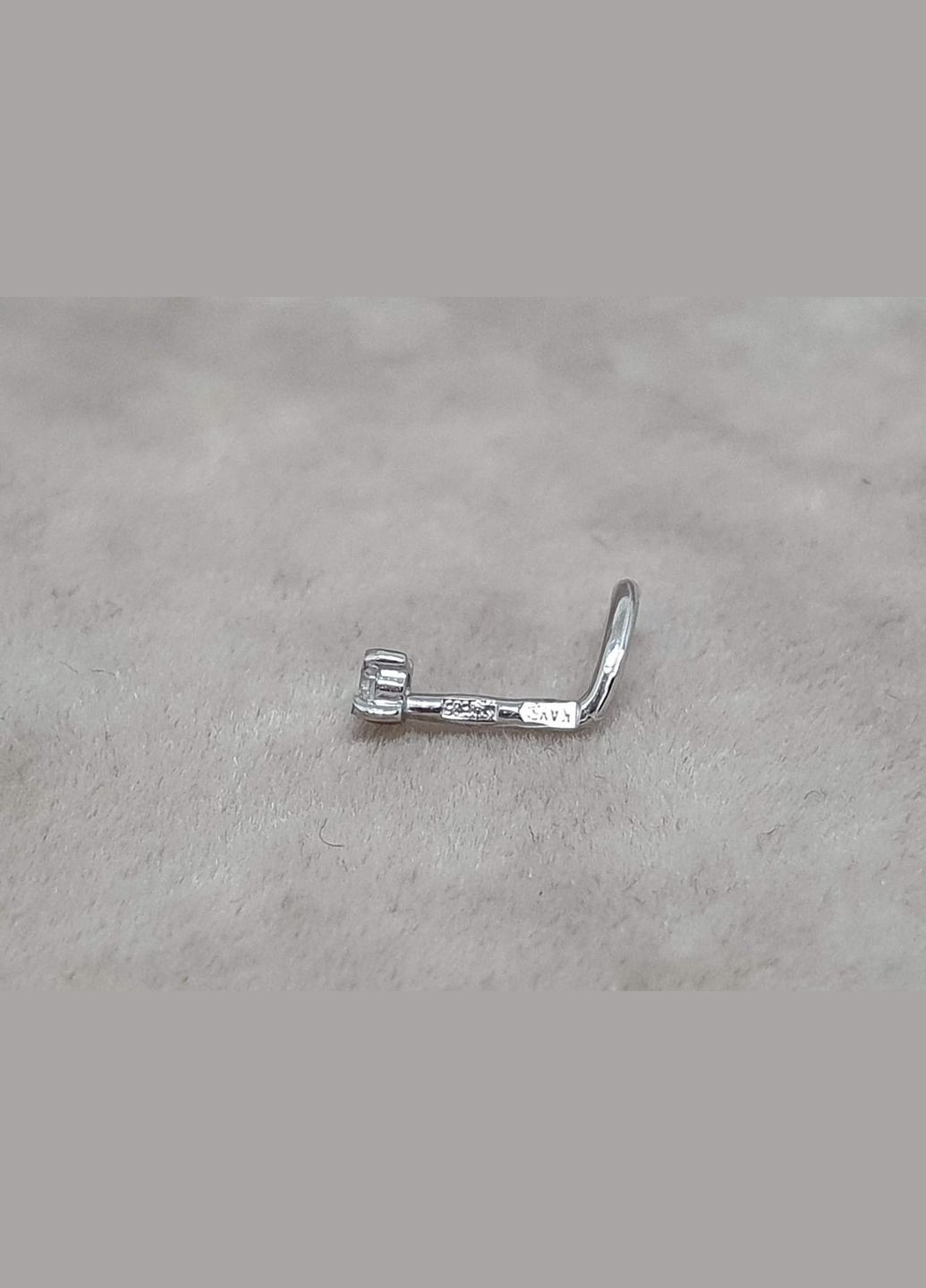 Золотые серьги с фианитами. 2182121Б Астор (322416173)