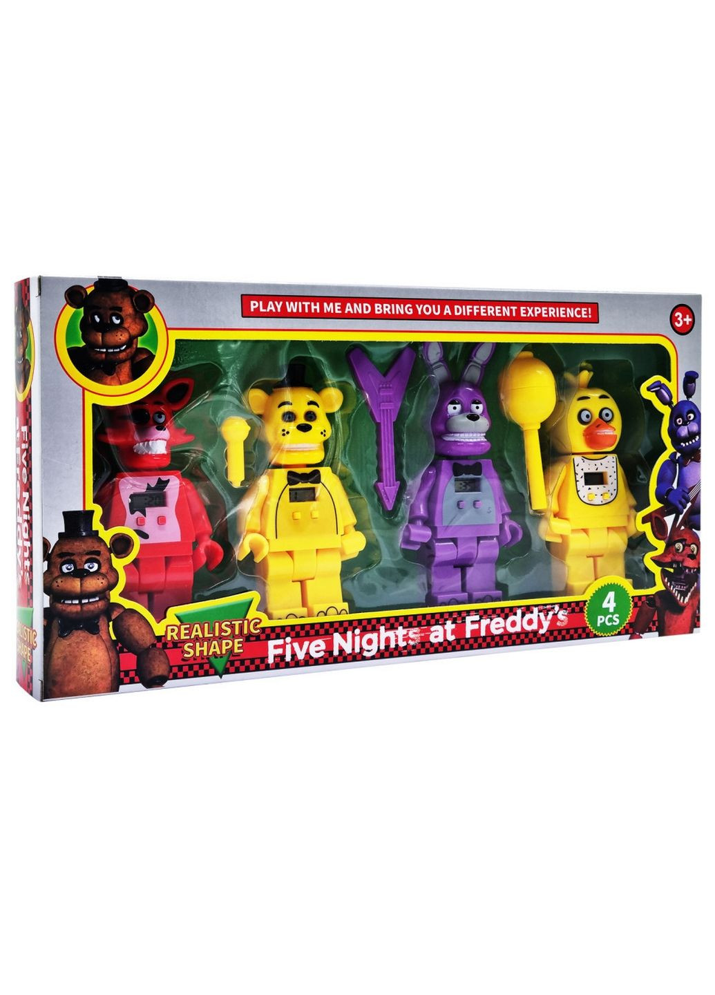 Игровой набор фигурок FREDDY'S NIGHT с аксессуарами 5х32,5х17 см Bambi (289459476)