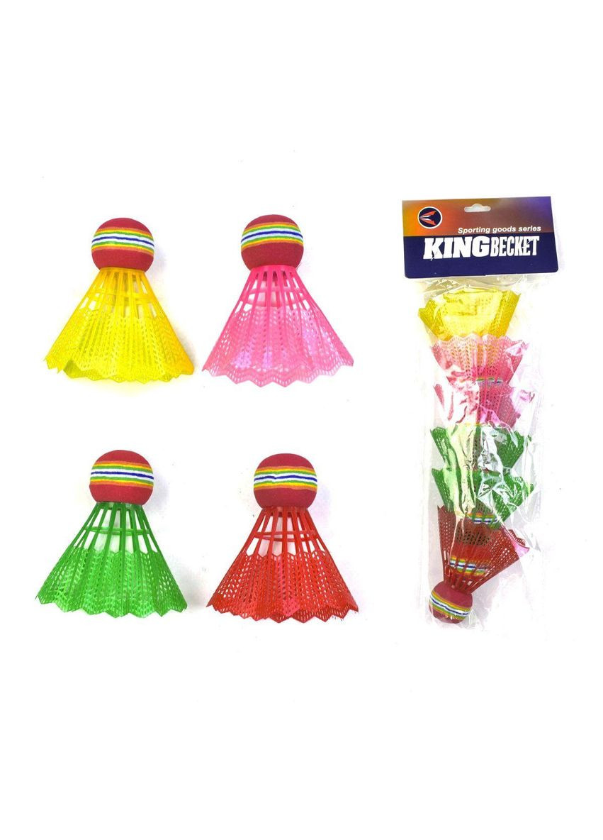 Набір різнокольорових воланчиків "Sporting Goods" (6 шт) Kingbecket (C34599) No Brand (362421277)