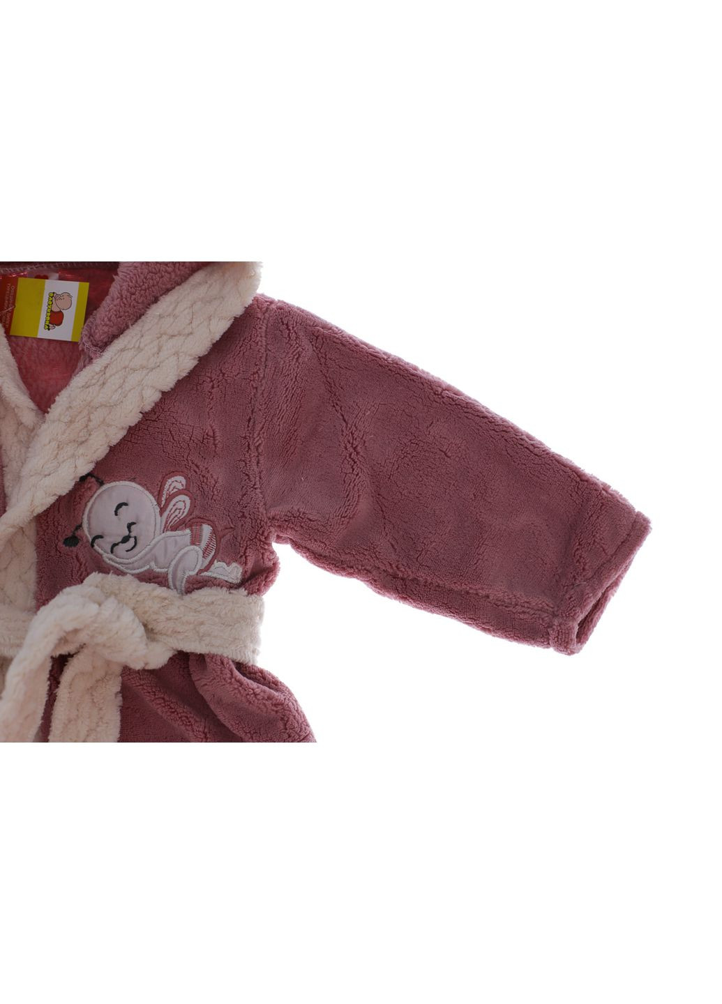 Халат с длинным рукавом для девочки трикотажный с Пчелкой сиреневый 104 см (32128) BABYKROHA (297199346)