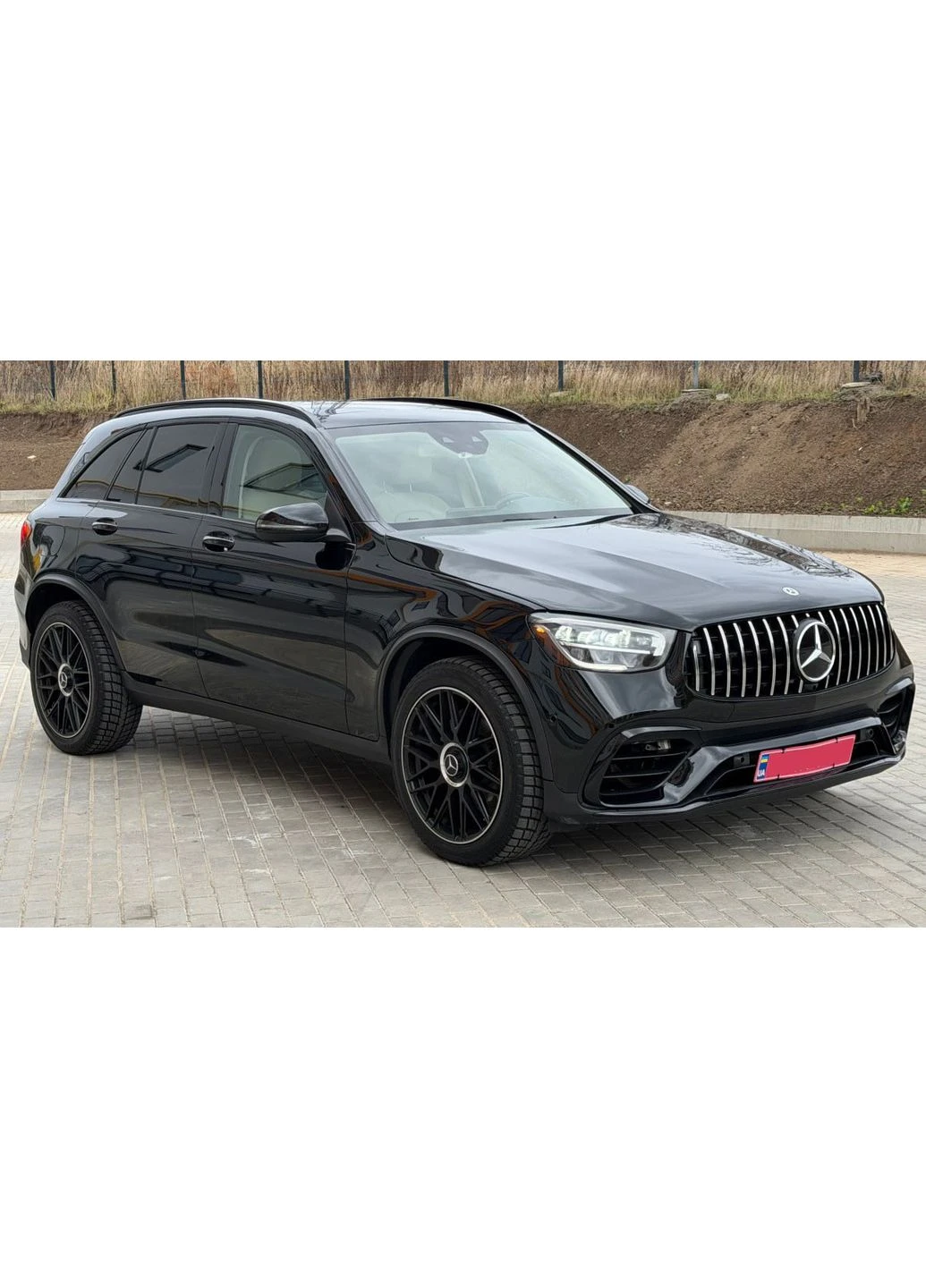 Передня решітка GT Panamericana (для GLC 43 /GLC 63 /-Line 2019-2022) для Mercedes GLC X253 рр AMG (389782935)