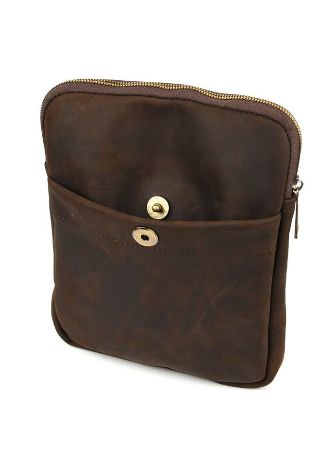 Шкіряна сумка через плече RC-0061-4lx коричневий крейзі хорс TARWA (346045728)